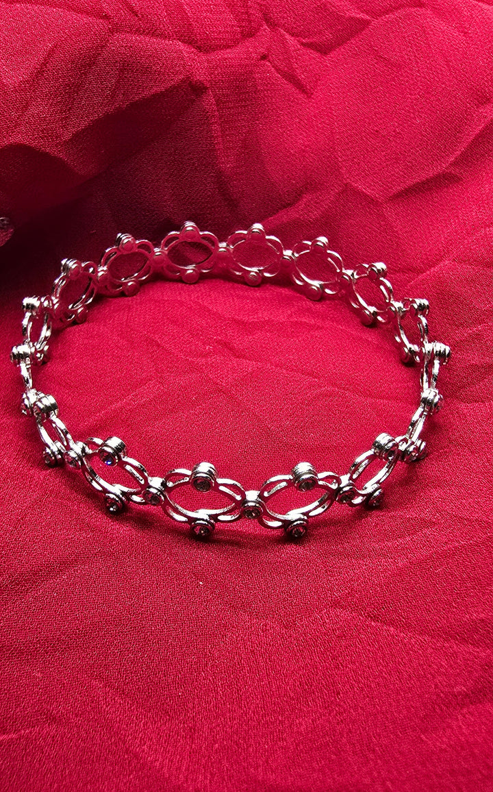 Silver Infinity Flex 2 in 1 Adjustable Ring Bracelet