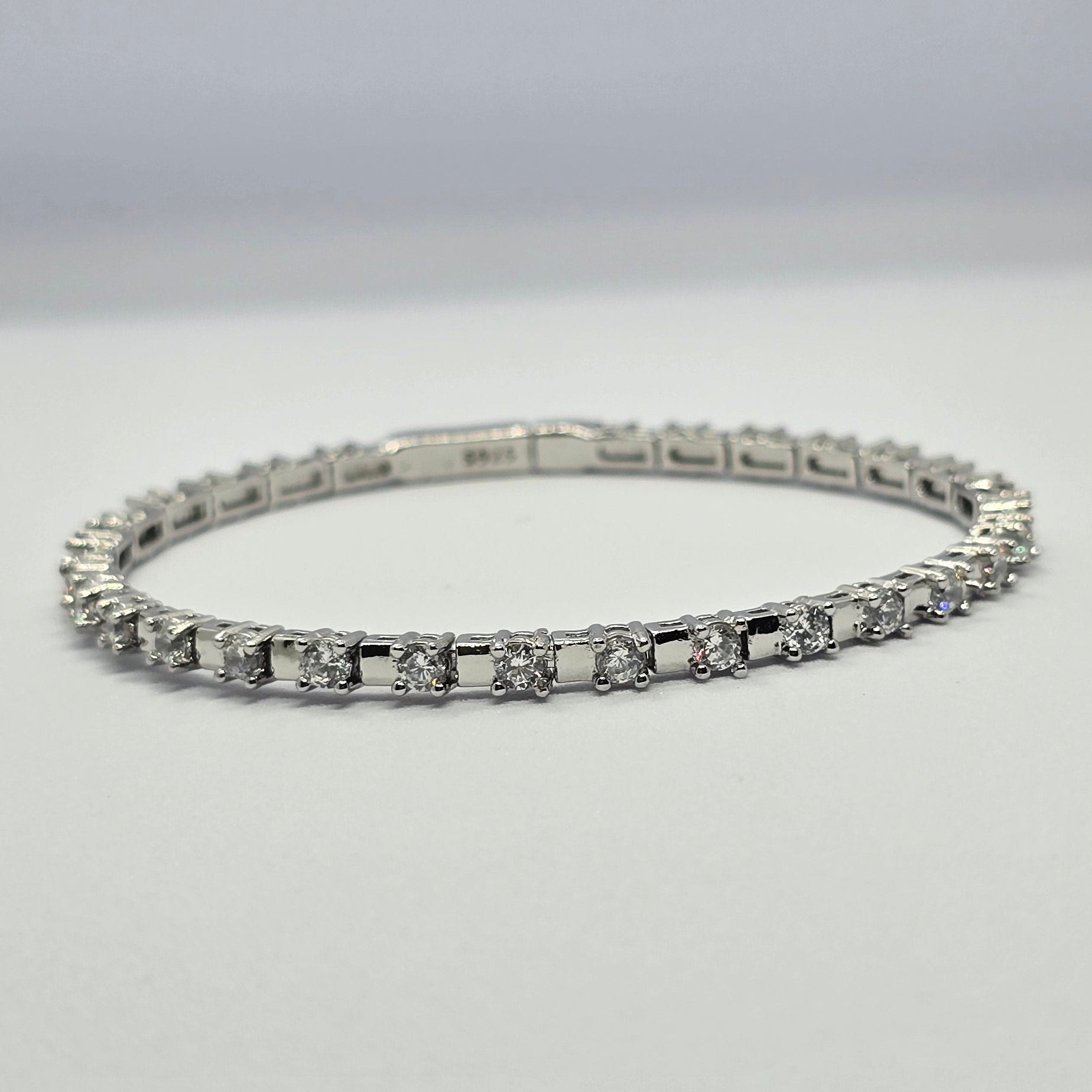 Silver Tennis Bracelet