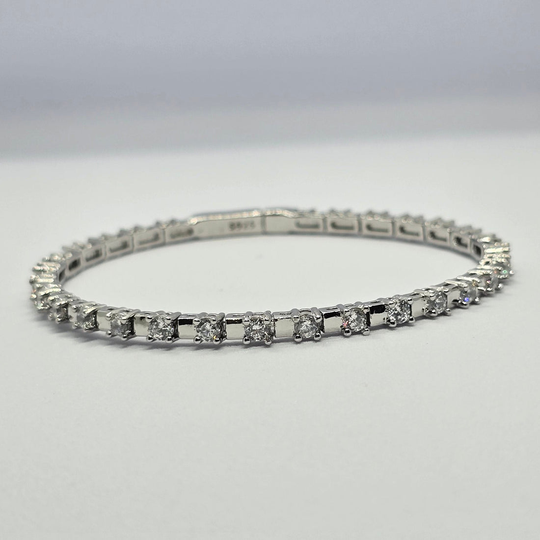 Silver Tennis Bracelet