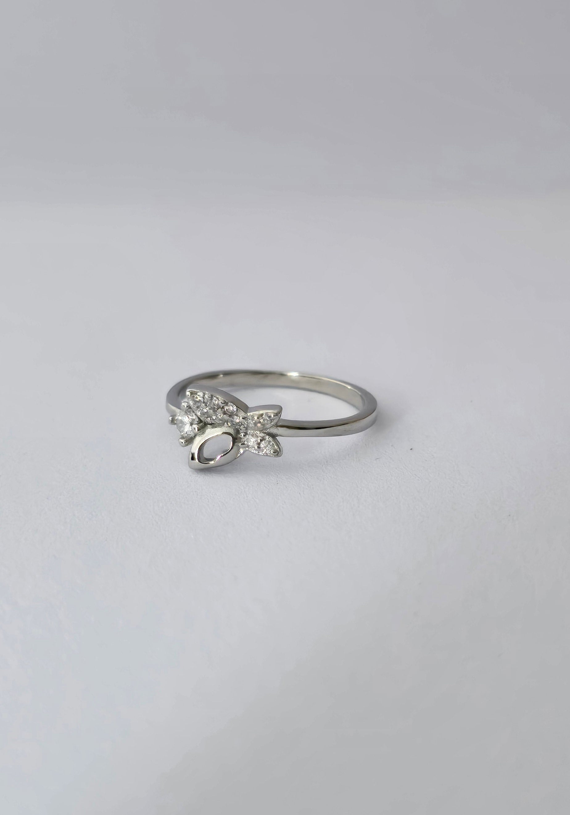92.5 Silver Butterfly Grace Ring