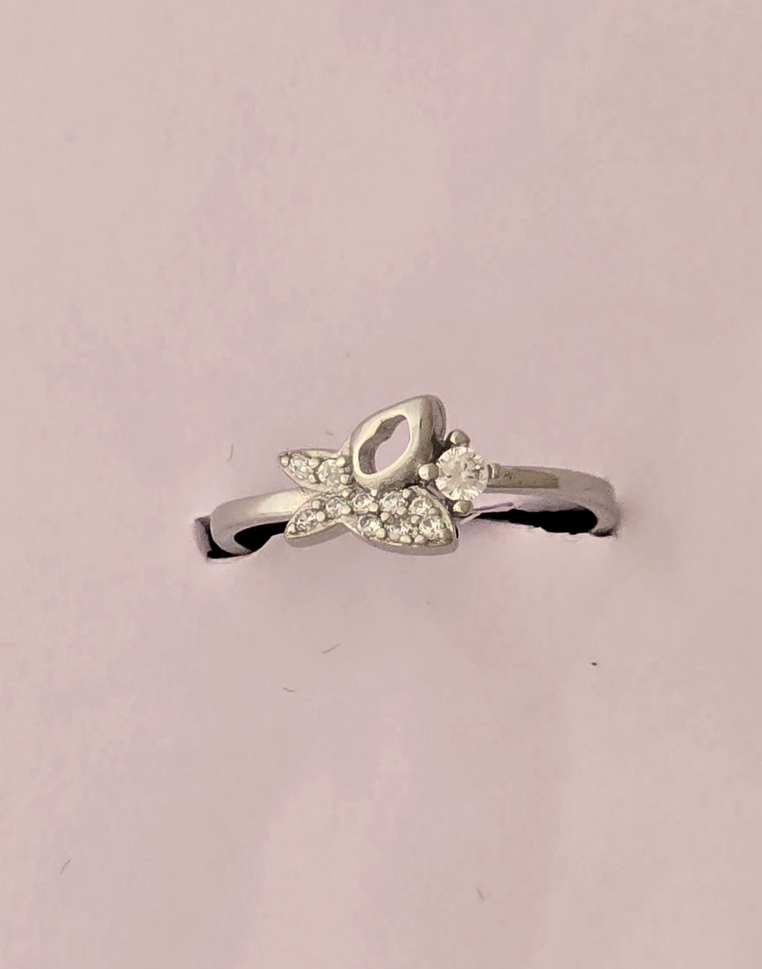 92.5 Silver Butterfly Grace Ring