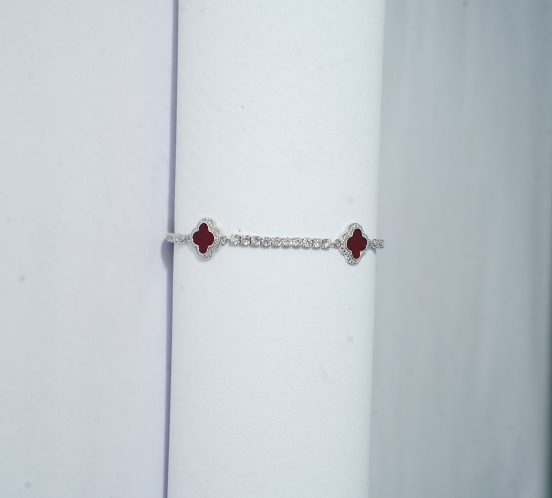 Marron Clover Bracelet