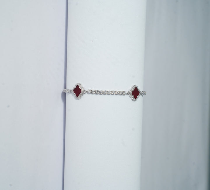 Marron Clover Bracelet