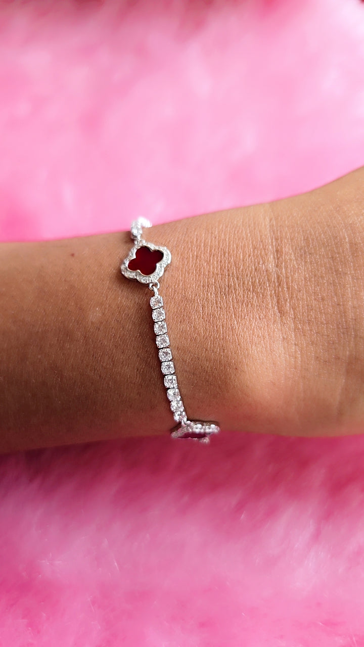 Marron Clover Bracelet