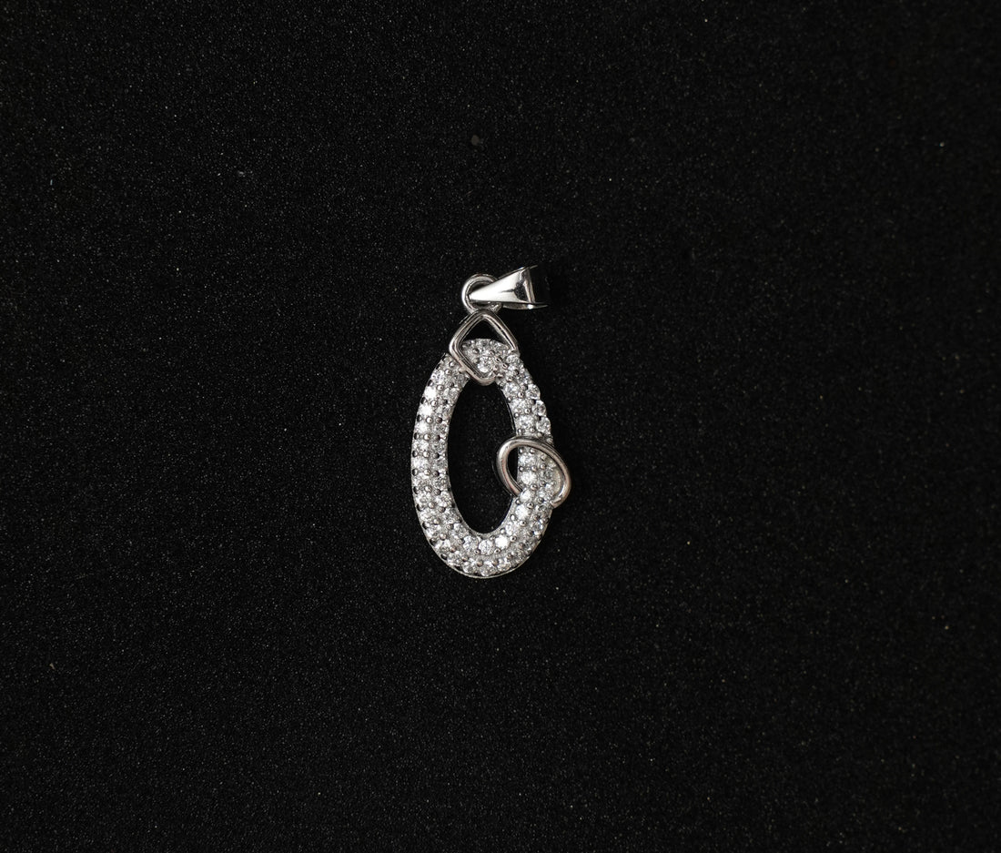 92.5 Sterling silver Teardrop Pendent Set